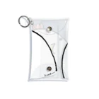 Cɐkeccooのよいものです-ぺこぺことり Mini Clear Multipurpose Case