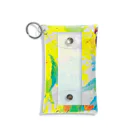 Aki Kuboki ONLINE SHOPのひとり気高い青い鳥 Mini Clear Multipurpose Case