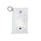 毎日の思い出のポップコーンとめがねくん Mini Clear Multipurpose Case