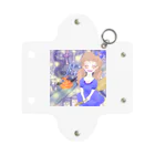 ラッキーチャームのハロウィンの魔女 Mini Clear Multipurpose Case