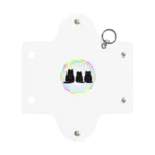にゃんたまごのにゃんこたちの背中　 Mini Clear Multipurpose Case