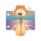 エイエイショップの光に向かって走る女子のグッズ Mini Clear Multipurpose Case