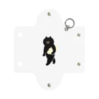 SUIMINグッズのお店の餃子をMacBookのように運ぶねこ Mini Clear Multipurpose Case
