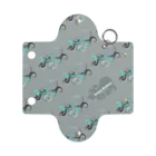 MeshinoのOctopus Brothers【ブルー】 Mini Clear Multipurpose Case