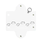 山のウサギのハシルハシルウサギ Mini Clear Multipurpose Case