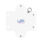L&RのL&R  LIVE and ROCK  ROCK IS THE BEST Mini Clear Multipurpose Case