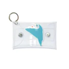 さかたようこ / サメ画家のほっとひと息サメ〈濃いめの地色向け〉  Mini Clear Multipurpose Case