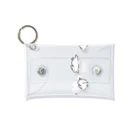 山のウサギのハシルハシルウサギ Mini Clear Multipurpose Case