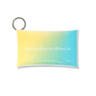 Pulmo（プルモ)の【gradation_03】Nothing About Us Without Us Mini Clear Multipurpose Case