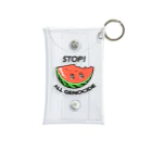 hogehogeclubのSTOP!ALL GENOCIDE Mini Clear Multipurpose Case
