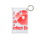『Nothing Is Real』-- IN SUZURIのOh! It's Such A Perfectday.（赤） Mini Clear Multipurpose Case