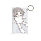 suzuriよわいぬ店のさむいちゃん！ Mini Clear Multipurpose Case