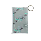 MeshinoのOctopus Brothers【ブルー】 Mini Clear Multipurpose Case