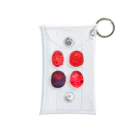 福尾末道の愉快２　赤 Mini Clear Multipurpose Case