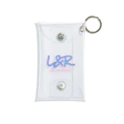 L&RのL&R  LIVE and ROCK  ROCK IS THE BEST Mini Clear Multipurpose Case
