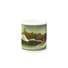 SONOTENI-ARTの029-003　アンリ・ルソー　『パリ郊外の製材所』　マグカップ Mug :other side of the handle
