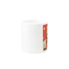 スペースドッグ・ラボのスペース柴犬探検隊 Mug :other side of the handle