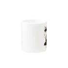 MOFF_officialのCat Café MOFF しんのすけ Mug :other side of the handle