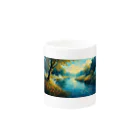  kasamacuraのAIアートマグカップ｜Kasamacura Original Collection Mug :other side of the handle