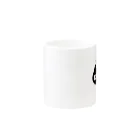 ねこを吸う者のねこにんじゃマグ(くろ) Mug :other side of the handle