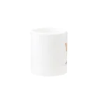 おいしいごはん屋のいただきますねこ・茶 Mug :other side of the handle
