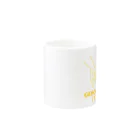 『Nothing Is Real』-- IN SUZURIの仏印h.t.(下品 中生）黄 Mug :other side of the handle