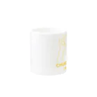 『Nothing Is Real』-- IN SUZURIの仏印h.t.(中品 下生)黄 Mug :other side of the handle