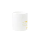 『Nothing Is Real』-- IN SUZURIの仏印h.t.(法界定印）黄 Mug :other side of the handle