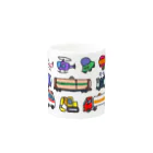 materialize.jpののりものだいずかん Mug :other side of the handle