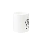 てがきですの屋さんのハイタッチ！ 丸さん Mug :other side of the handle