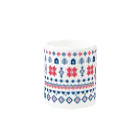 ごろごろにゃんすけのノルディックにゃんすけ Mug :other side of the handle