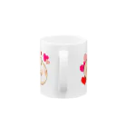 SHINOBU LABORATORY.の3にゃんず(Heart) Mug :handle