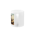 tamatama1038のギターを弾く猫 Mug :handle