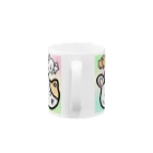 ふわとろ火薬のはぴはぴです ロング Mug :handle