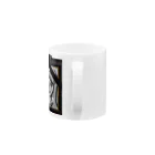 無職組合のゴミ屋さんの遺影NEETグッズ Mug :handle