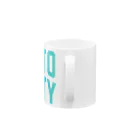 JIMOTOE Wear Local Japanの水戸市 MITO CITY Mug :handle