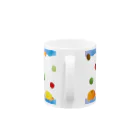 かるなぼっくすのフルーツかめンマグカップ01 Mug :handle