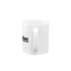 伊達 五十嵐🍣VTuber ヘヴィメタルバンド "503 bad gateway"の503 bad gateway ロゴ（ブラック） Mug :handle
