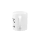 てがきですの屋さんのハイタッチ！ 丸さん Mug :handle