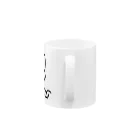 てがきですの屋さんのスキップ２！ 丸さん Mug :handle