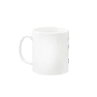 HIRA？の「く」は「くつした」と「くつ」の「く」！ Mug :left side of the handle