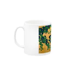 SONOTENI-ARTの002-001　鈴木其一　『朝顔図屏風』　マグカップ Mug :left side of the handle