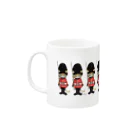 Ringo - Ring a Ring o' Roses　at SUZURIのロンドンキャット Mug :left side of the handle