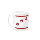 kuragemioの回転するトマト Mug :left side of the handle