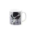 あるちゃんさん屋さんのかわいい肉球 Mug :right side of the handle