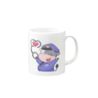 歌い手POLICE SHOPのありが逮捕 Mug :right side of the handle