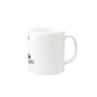 HIRA？の「く」は「くつした」と「くつ」の「く」！ Mug :right side of the handle