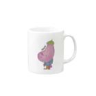 のだぎり　のお店のなすびくん Mug :right side of the handle