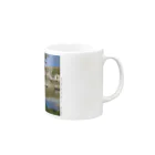 SONOTENI-ARTの004-019　クロード・モネ　『セーヌ河岸、ベンヌクール』　マグカップ Mug :right side of the handle
