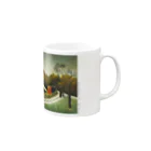 SONOTENI-ARTの029-003　アンリ・ルソー　『パリ郊外の製材所』　マグカップ Mug :right side of the handle